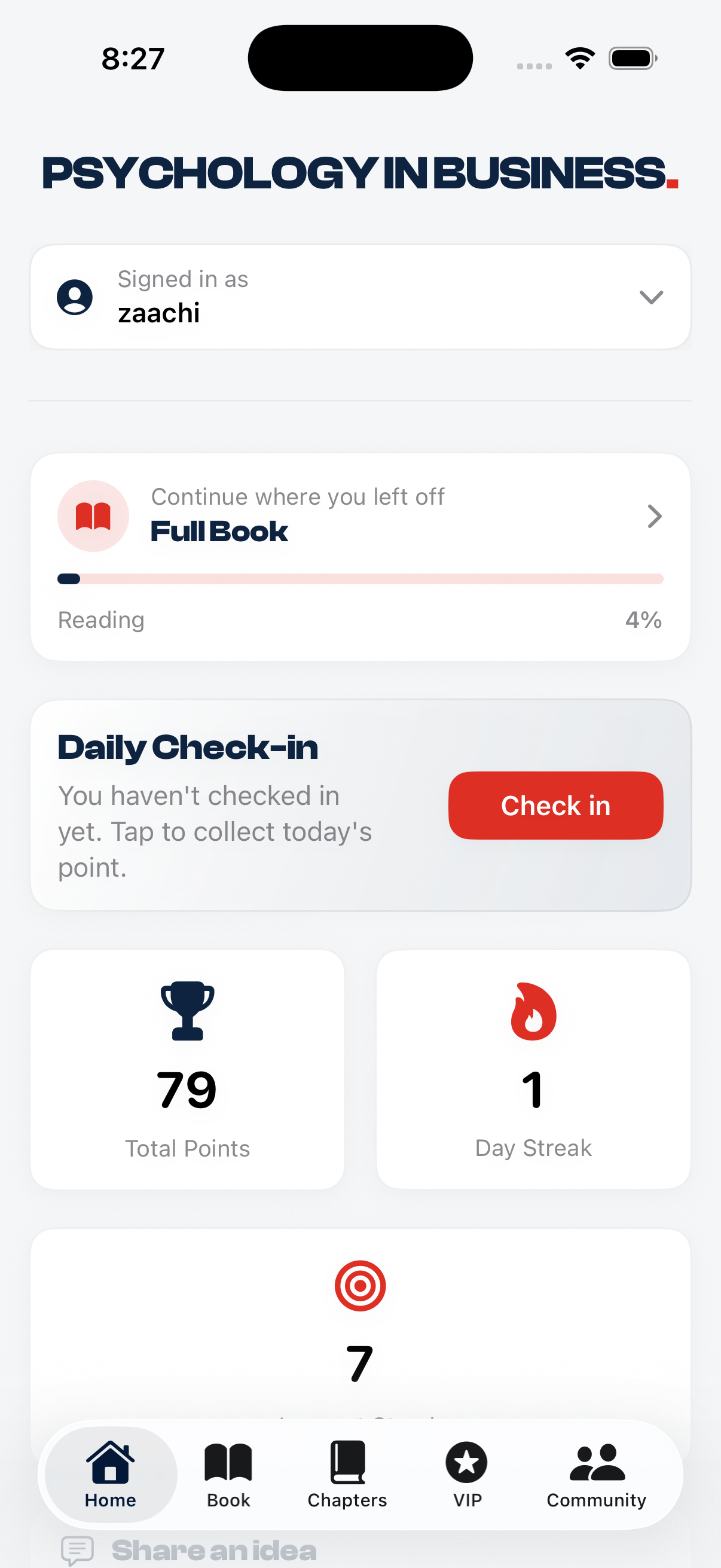 App screenshot